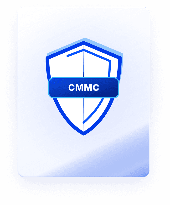 CMMC framework shield badge