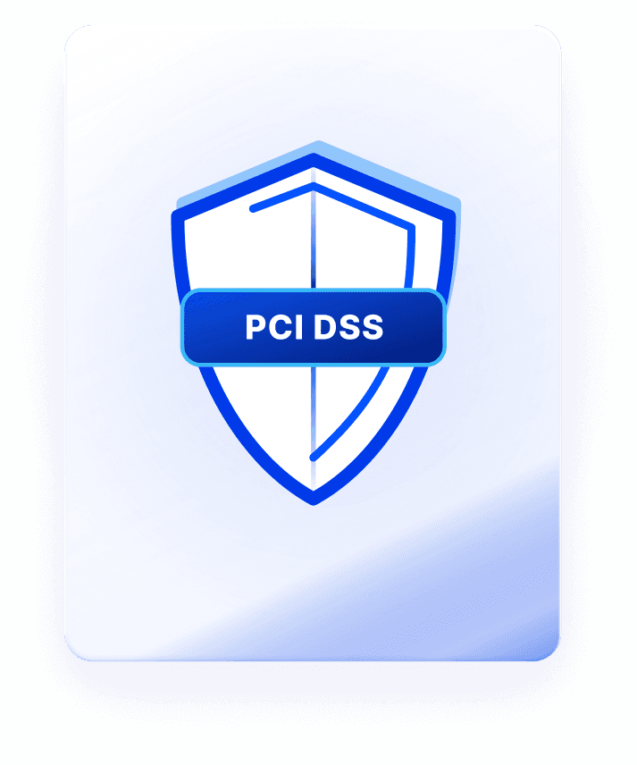 PCI DSS framework shield badge